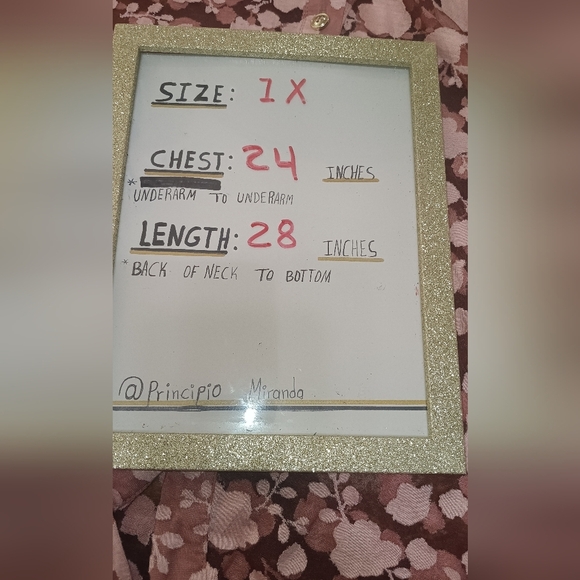 Siren Lily Rose Floral Blouse - Picture 9 of 9